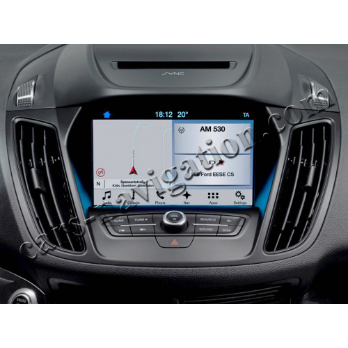 навигация, устройство, карта, Европа, Форд, Синк, Ford Sync 3, България ...